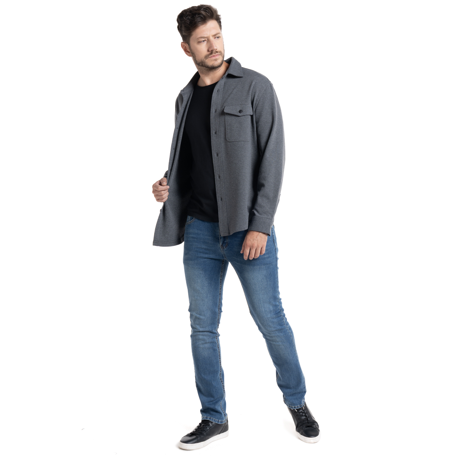 SOBRECAMISA PAMPLONA | GRIS - 4
