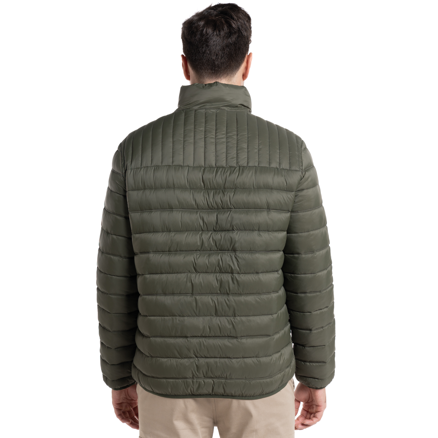 PARKA ANDORRA QUILTED ACOLCHADA HOMBRE VERDE | EN COLOR NEGRO - 5