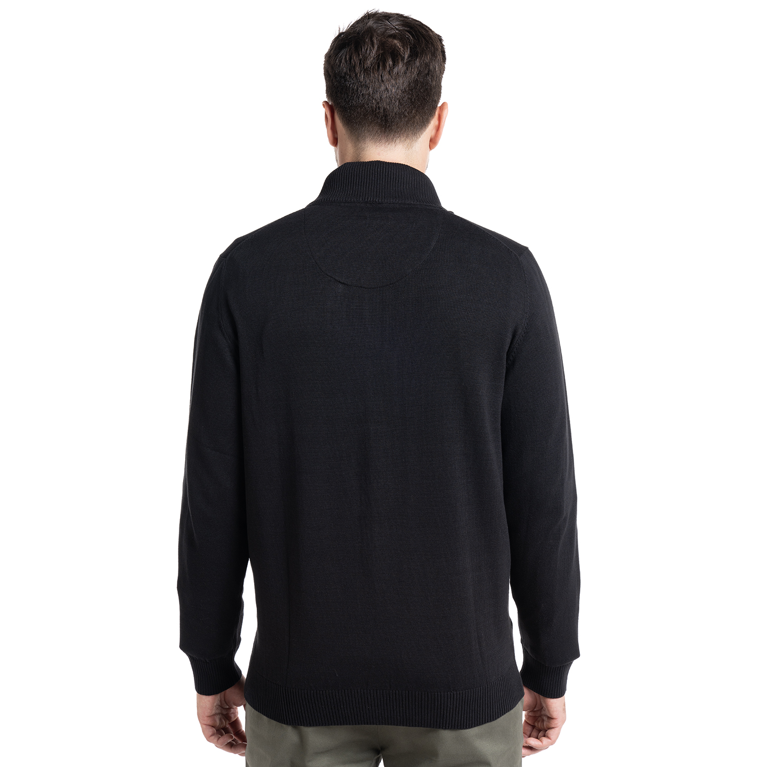 SWEATER FULL ZIPPER ALMAGRO | NEGRO - 2