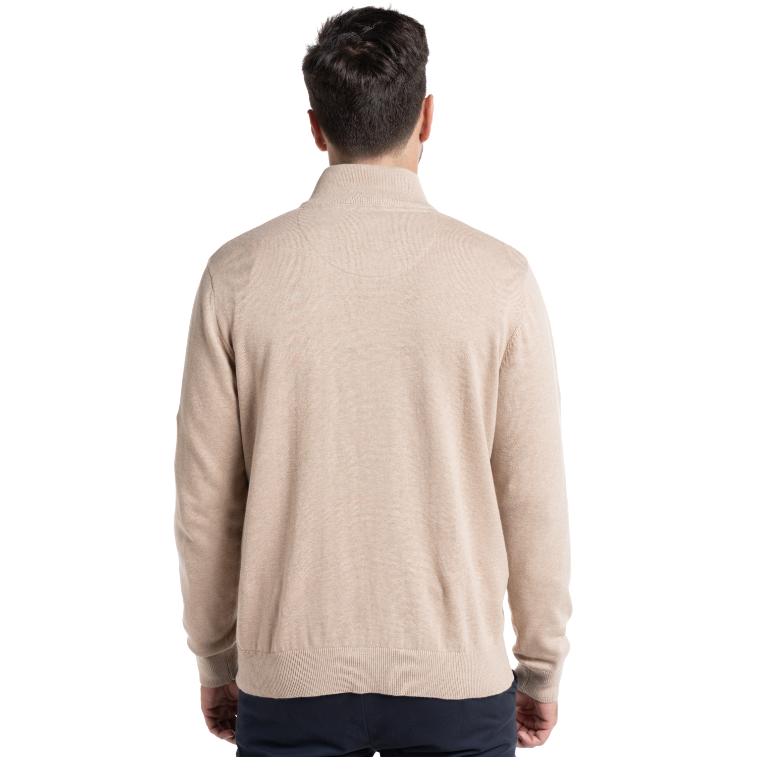 SWEATER HALF ZIPPER CASTELLÓN | BEIGE - 2