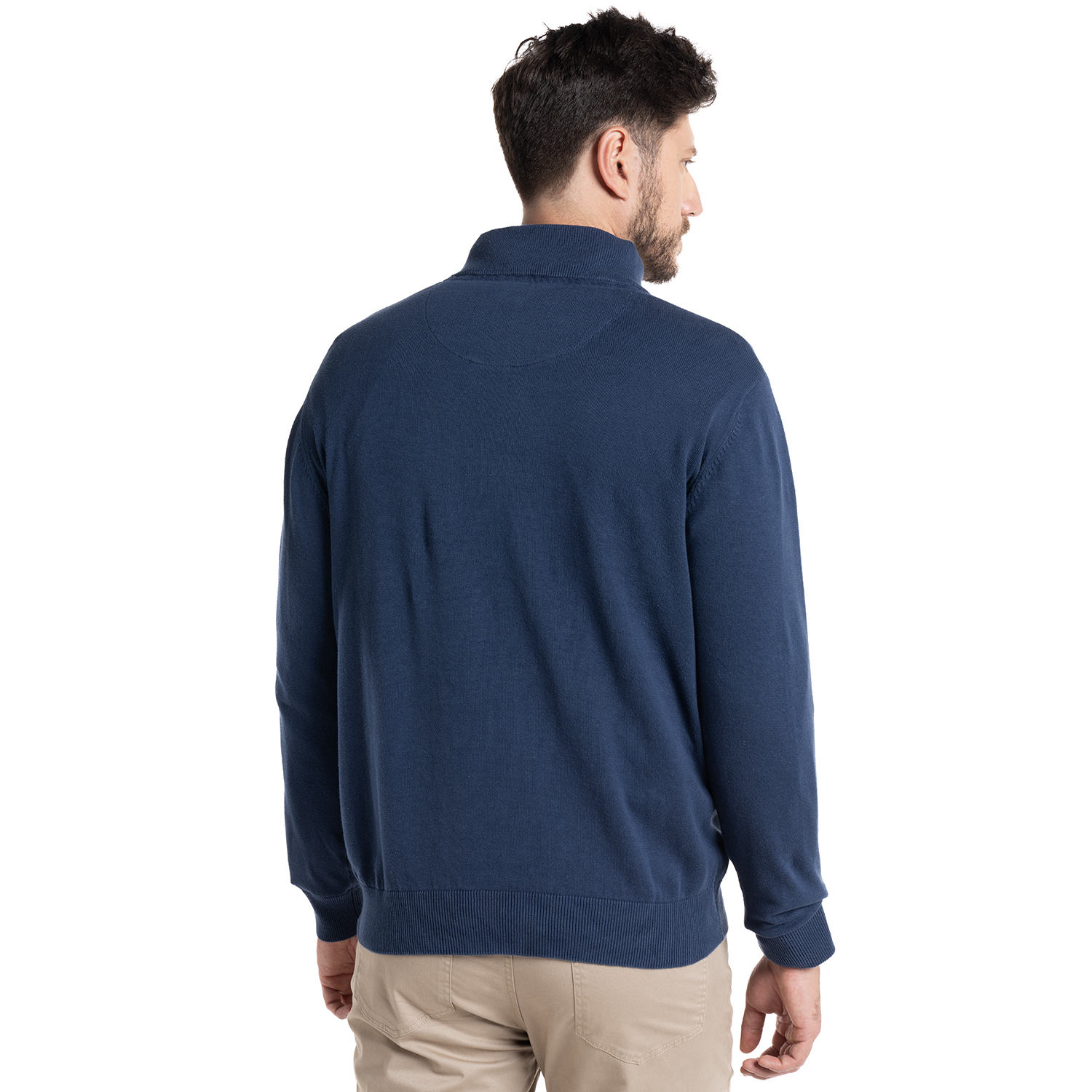 SWEATER HALF ZIPPER CASTELLÓN | AZUL - 2
