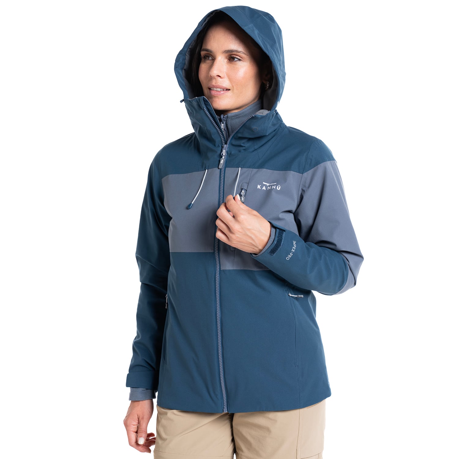 PARKA OUTDOOR 3 EN 1 BAKER MUJER | AZUL - 1