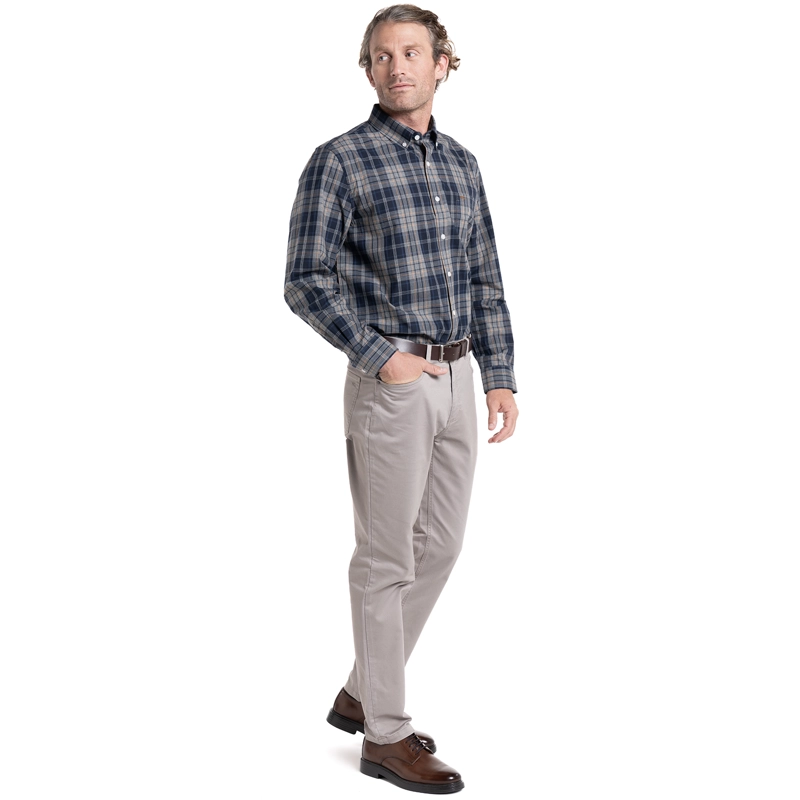 CAMISA ESCOCESA QUEENS. | AZUL MARINO - 4