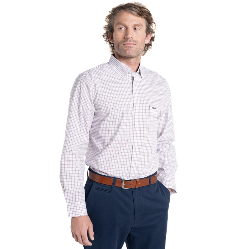 CAMISA WALL STREET. | ROSADO - 1