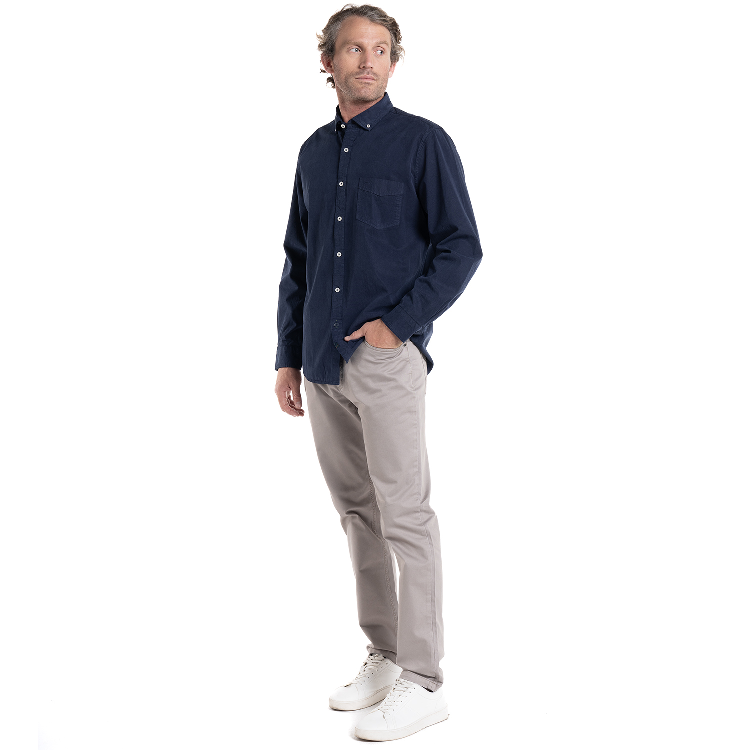 CAMISA CENTRAL PARK. | AZUL MARINO - 4