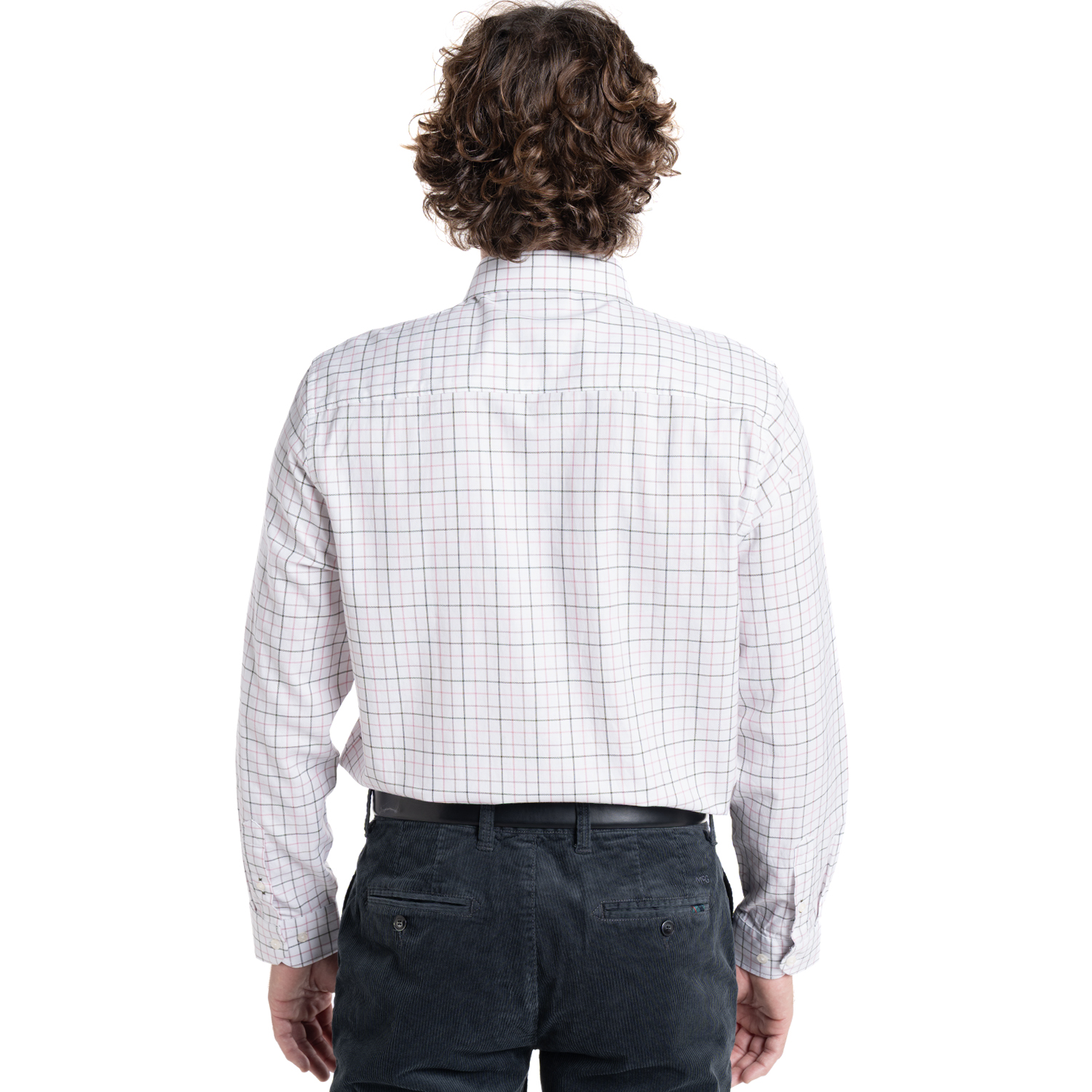 CAMISA OXFORD HOMBRE STATE ISLAND ALGODÓN MANGA LARGA SLIM FIT | ROSADO - 2