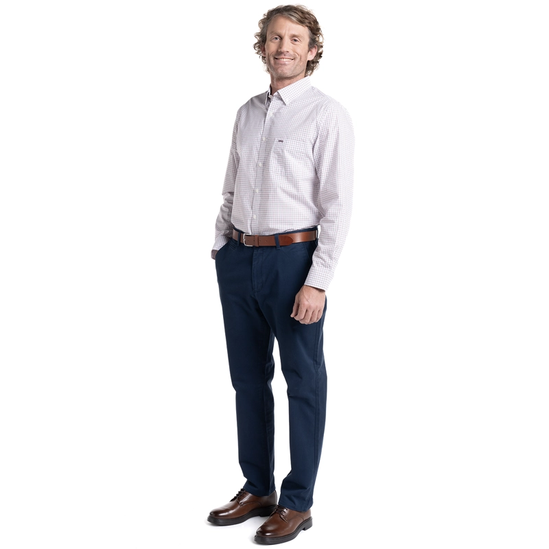 PANTALON HOMBRE CHINO FLUSHING. | AZUL MARINO - 4