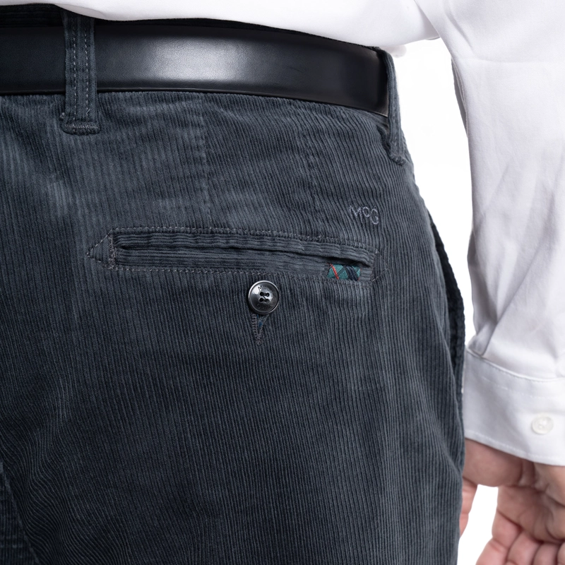 PANTALON CHINO HOMBRE ALGODON SLIM FIT CASUAL COTELE | GRIS - 3