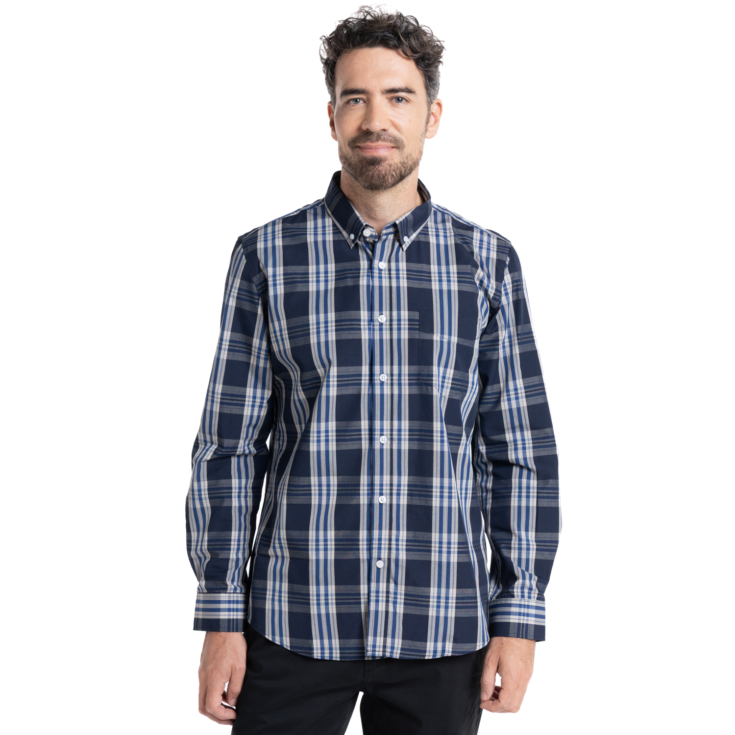 CAMISA TREVIRA CUADROS | VERDE PETRÓLEO - 5