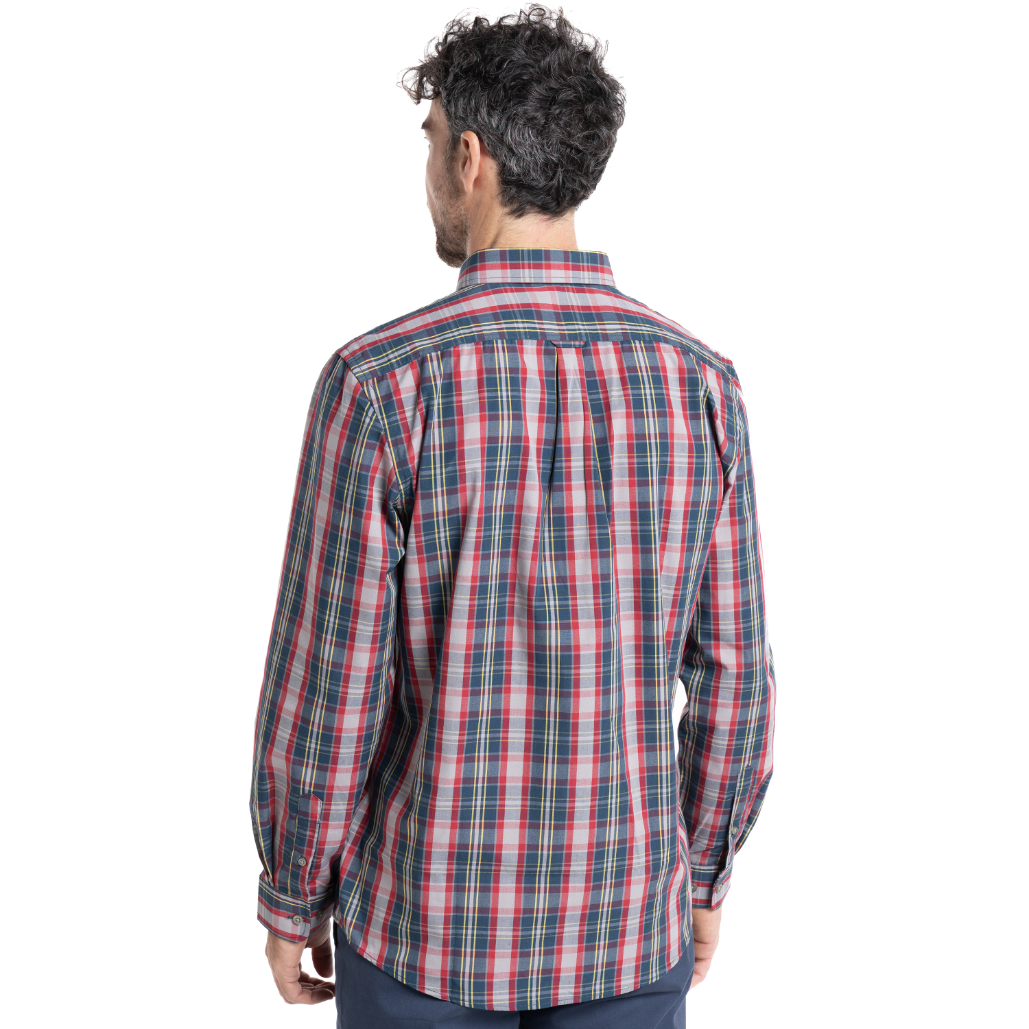 CAMISA TREVIRA CUADROS | GRIS - 2