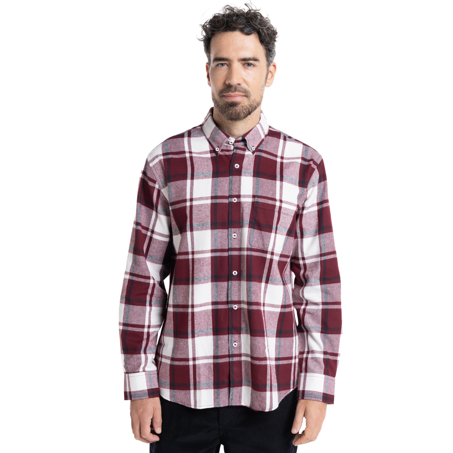 CAMISA VILLELA ESCOCESA | ROJO - 1