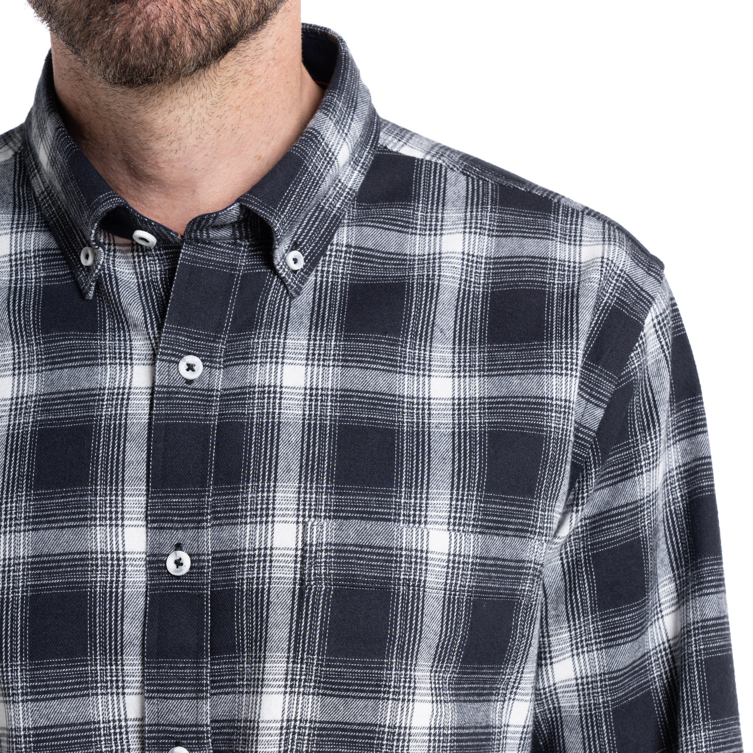 CAMISA VILLELA ESCOCESA | AZUL MARINO - 3