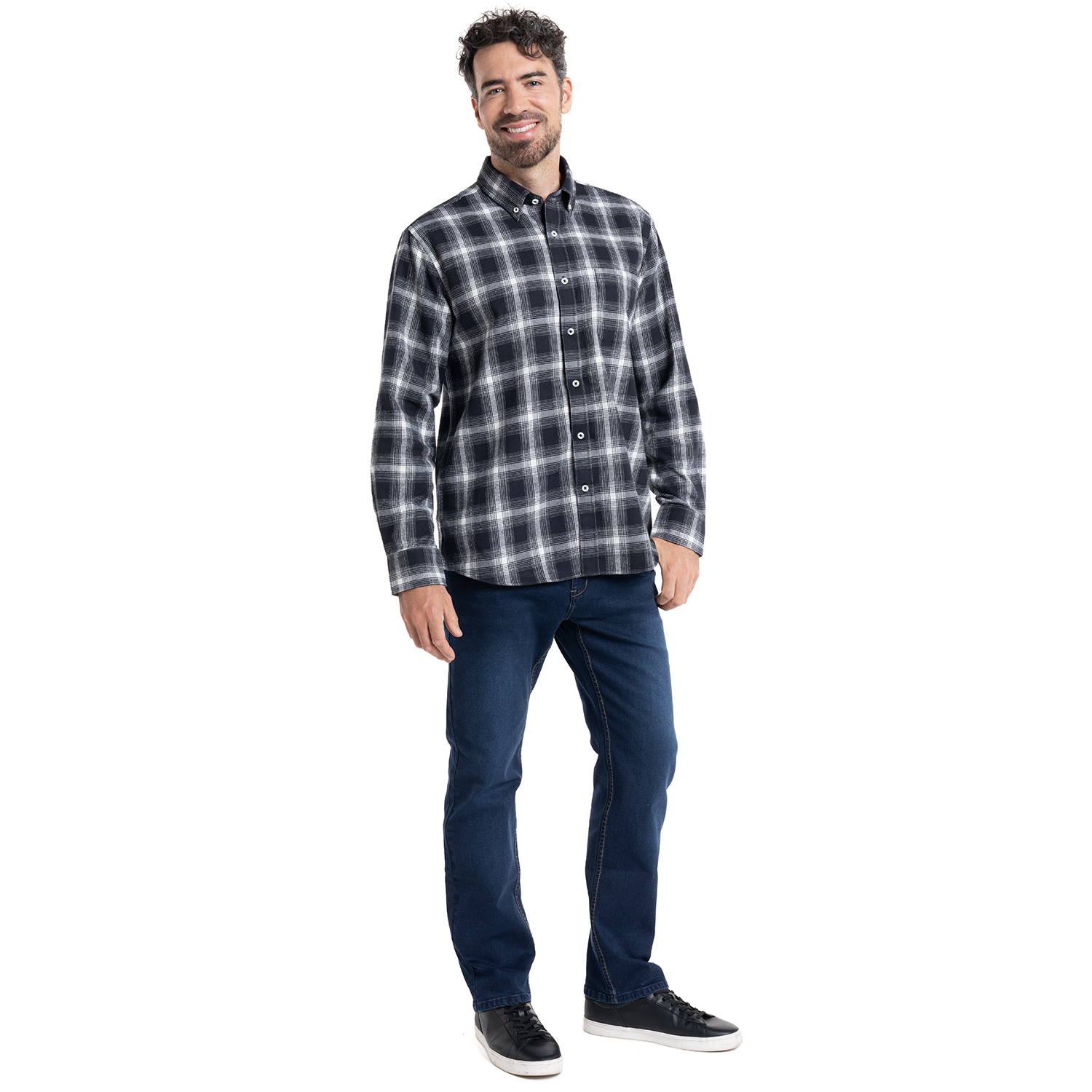CAMISA VILLELA ESCOCESA | AZUL MARINO - 4