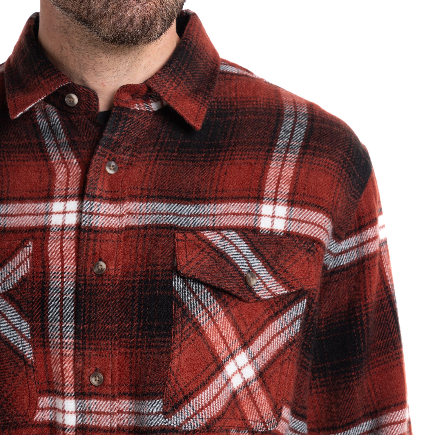 CAMISA LEÑADORA | TERRACOTA - 3