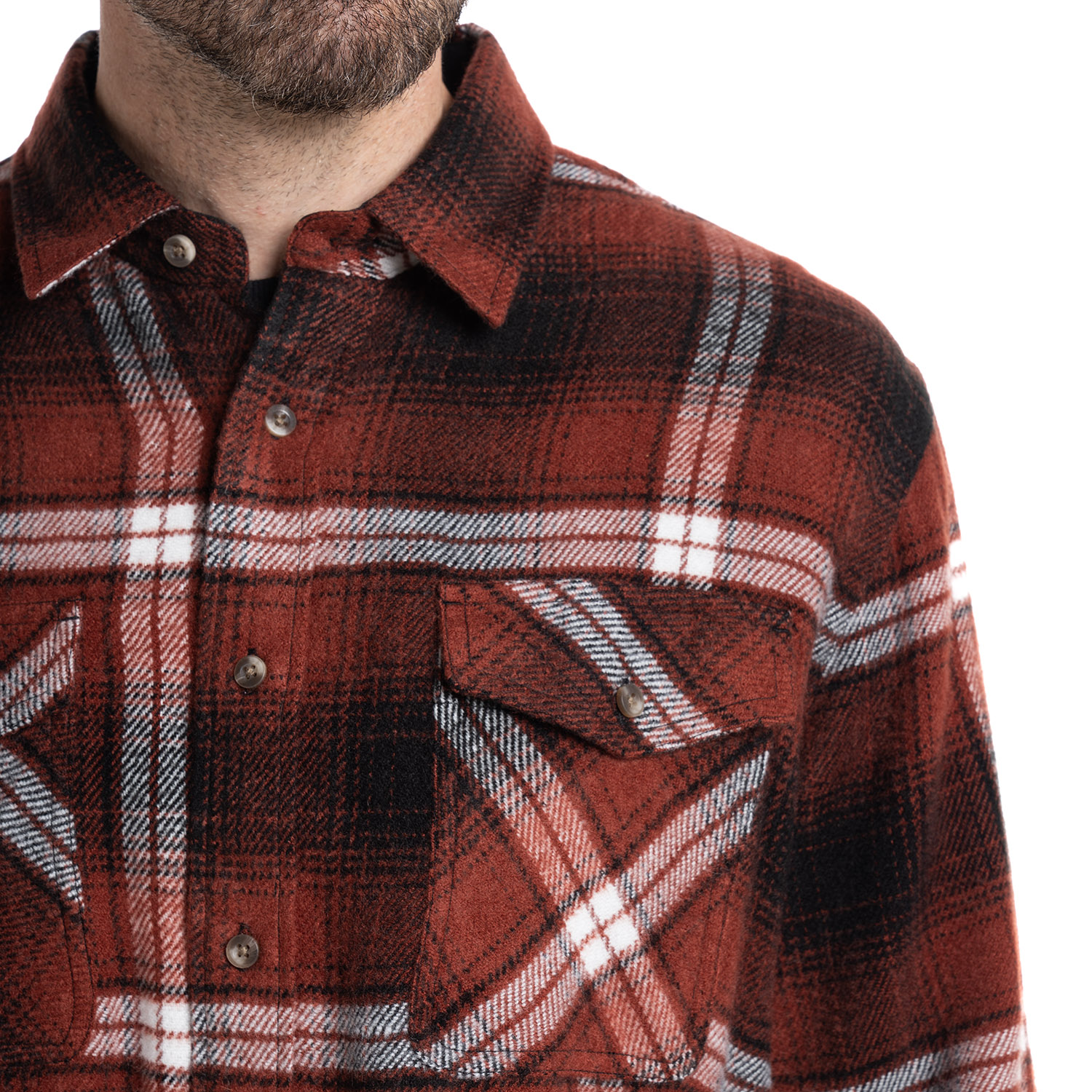 CAMISA LEÑADORA | TERRACOTA - 3
