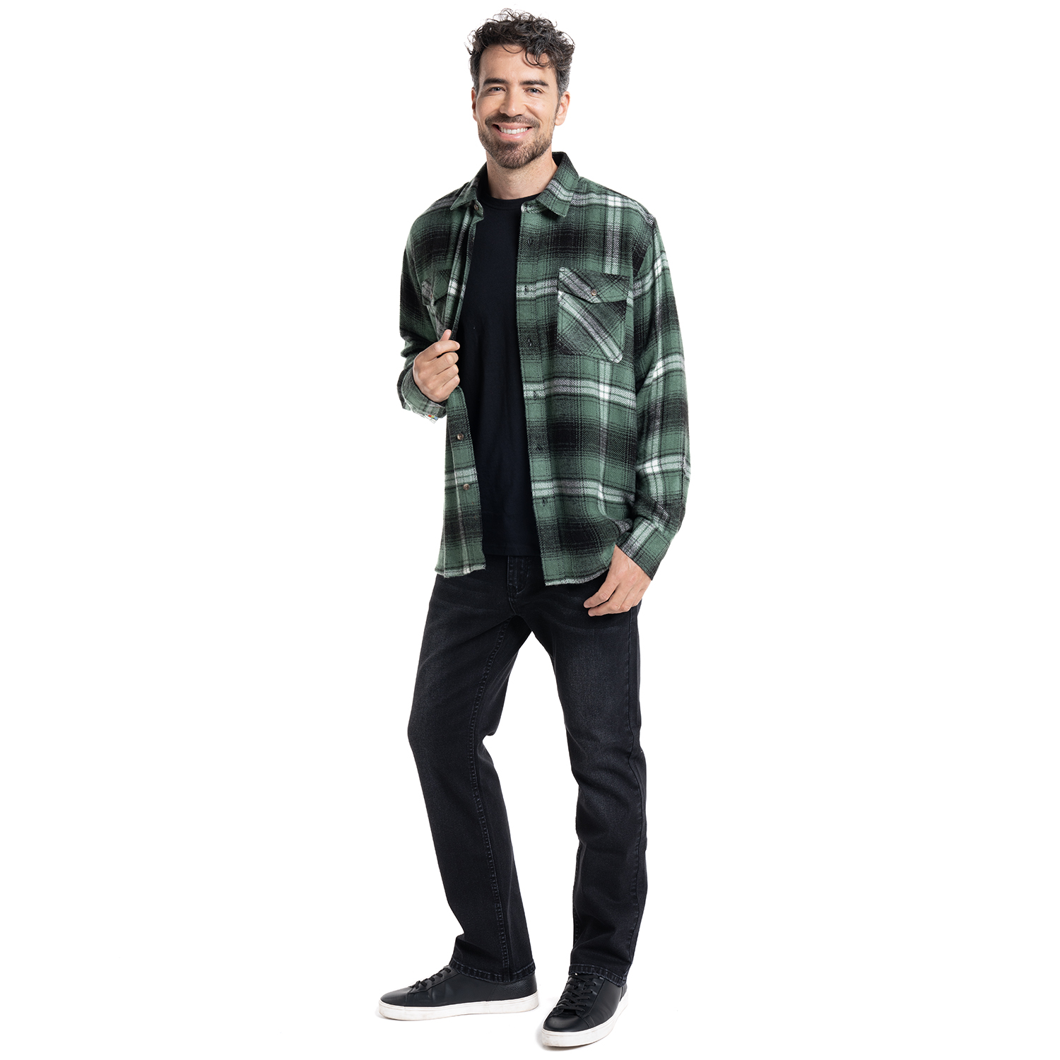 CAMISA LEÑADORA | VERDE - 4
