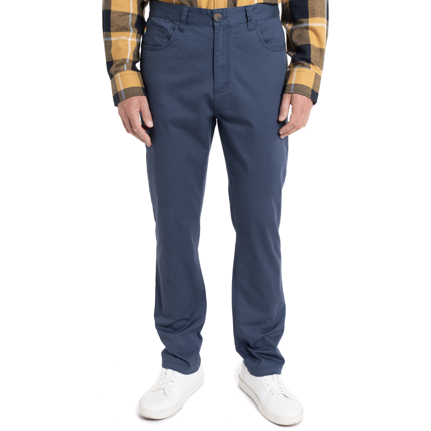 PANTALON 5 BOLSILLO SLIM FIT | AZUL MARINO - 1