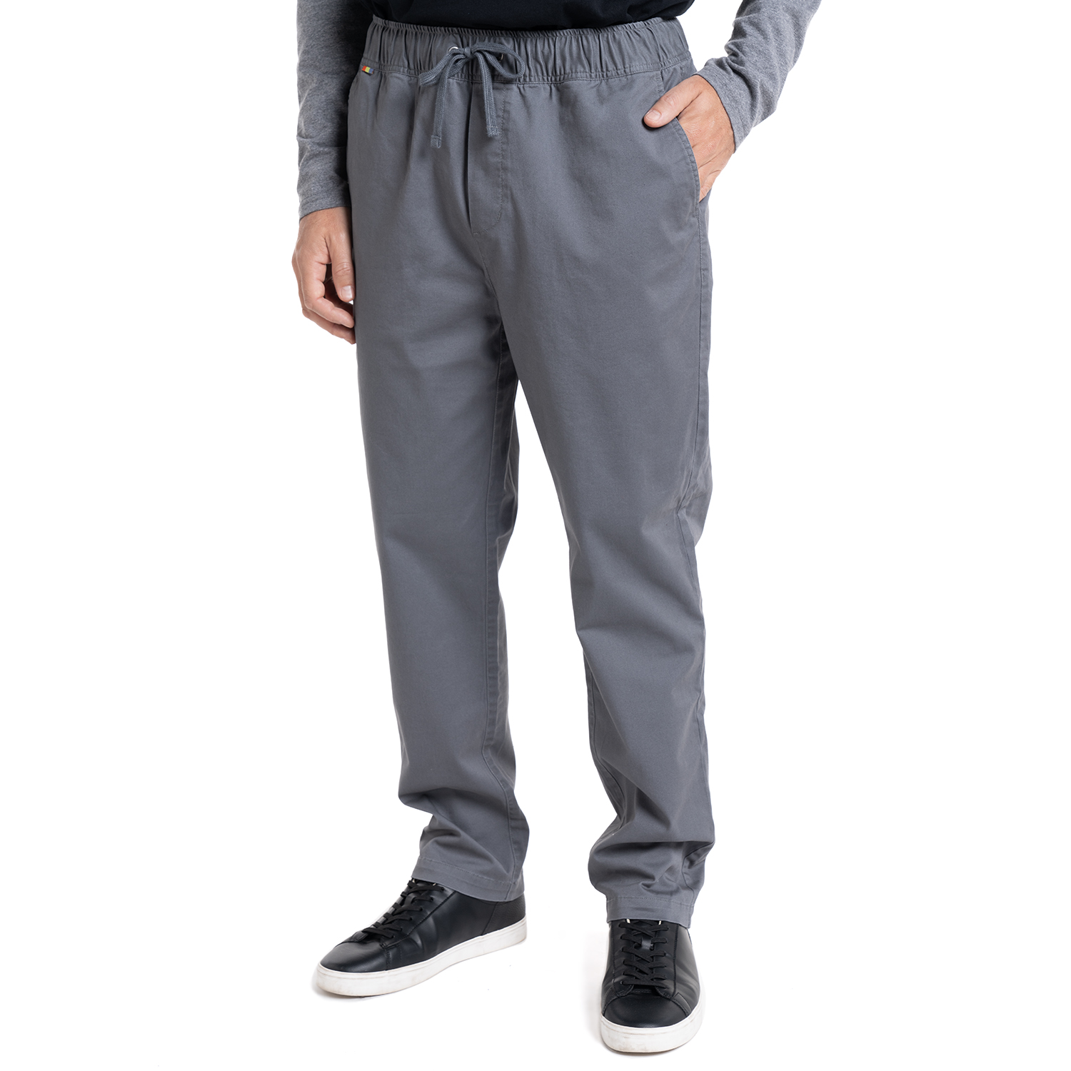 PANTALON JOGGER SLIM FIT | GRIS OSCURO - 1