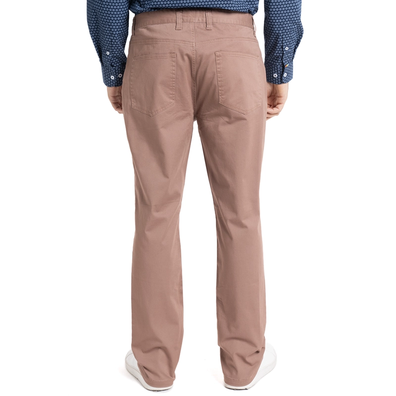 PANTALON 5 BOLSILLO REGULAR FIT | CAFÉ - 2