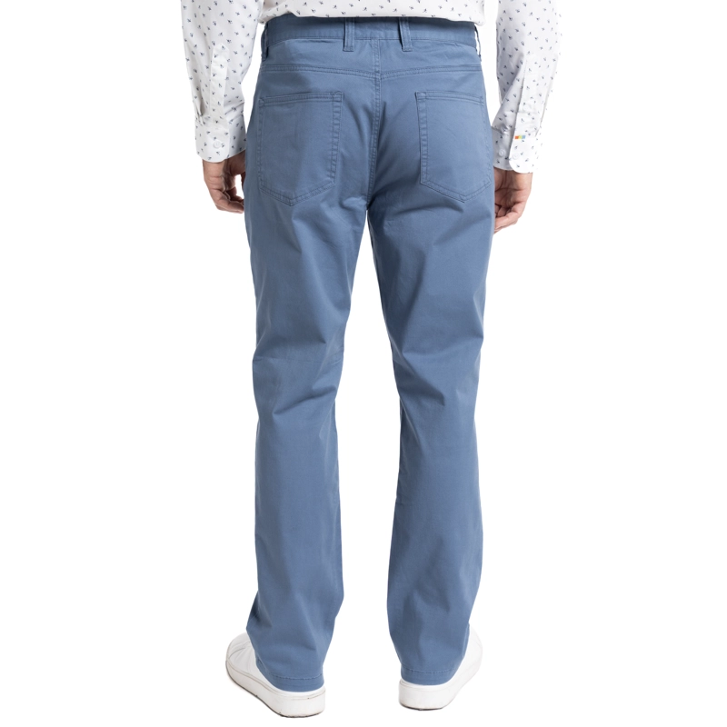 PANTALON 5 BOLSILLO REGULAR FIT | AZUL - 2