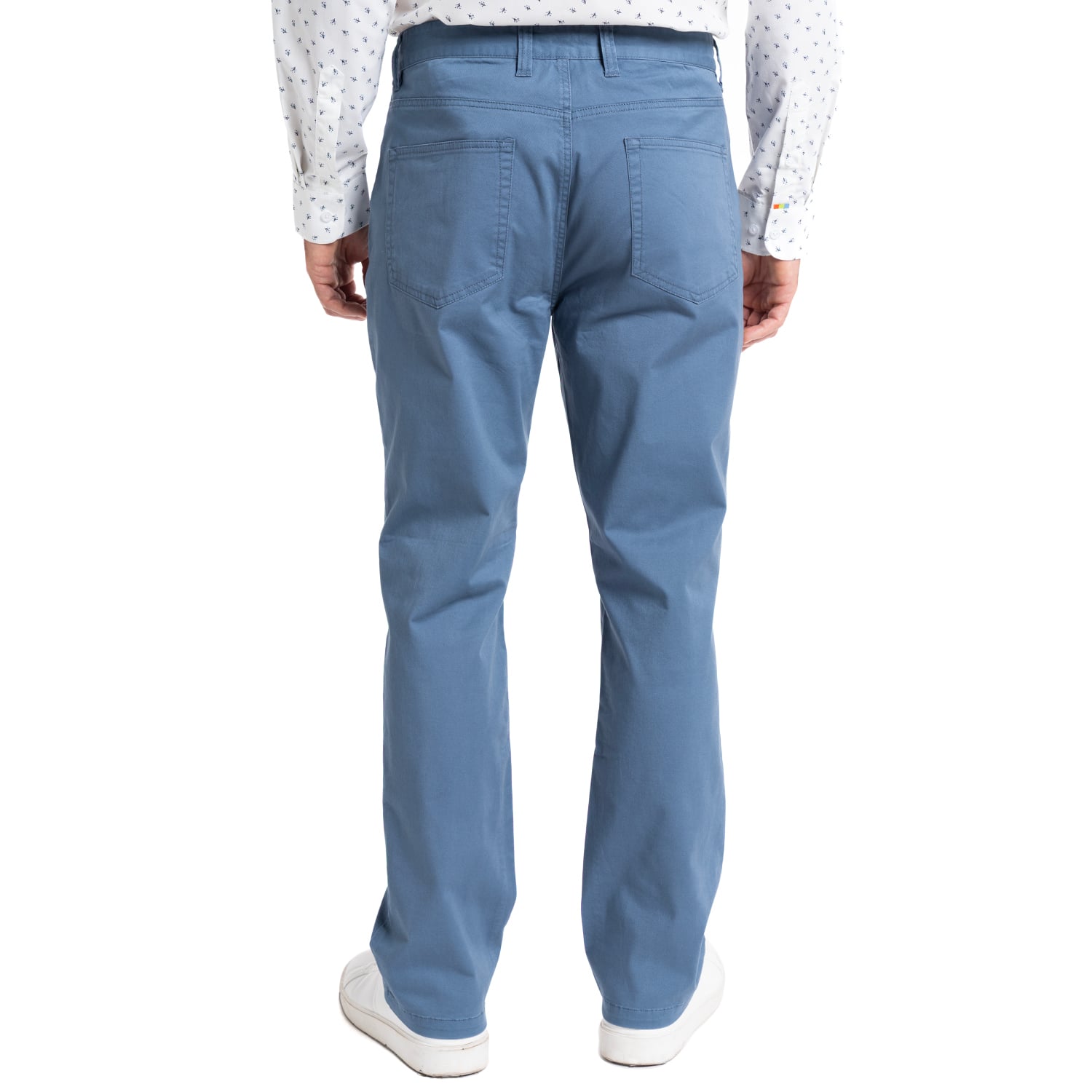 PANTALON 5 BOLSILLO REGULAR FIT | AZUL - 2
