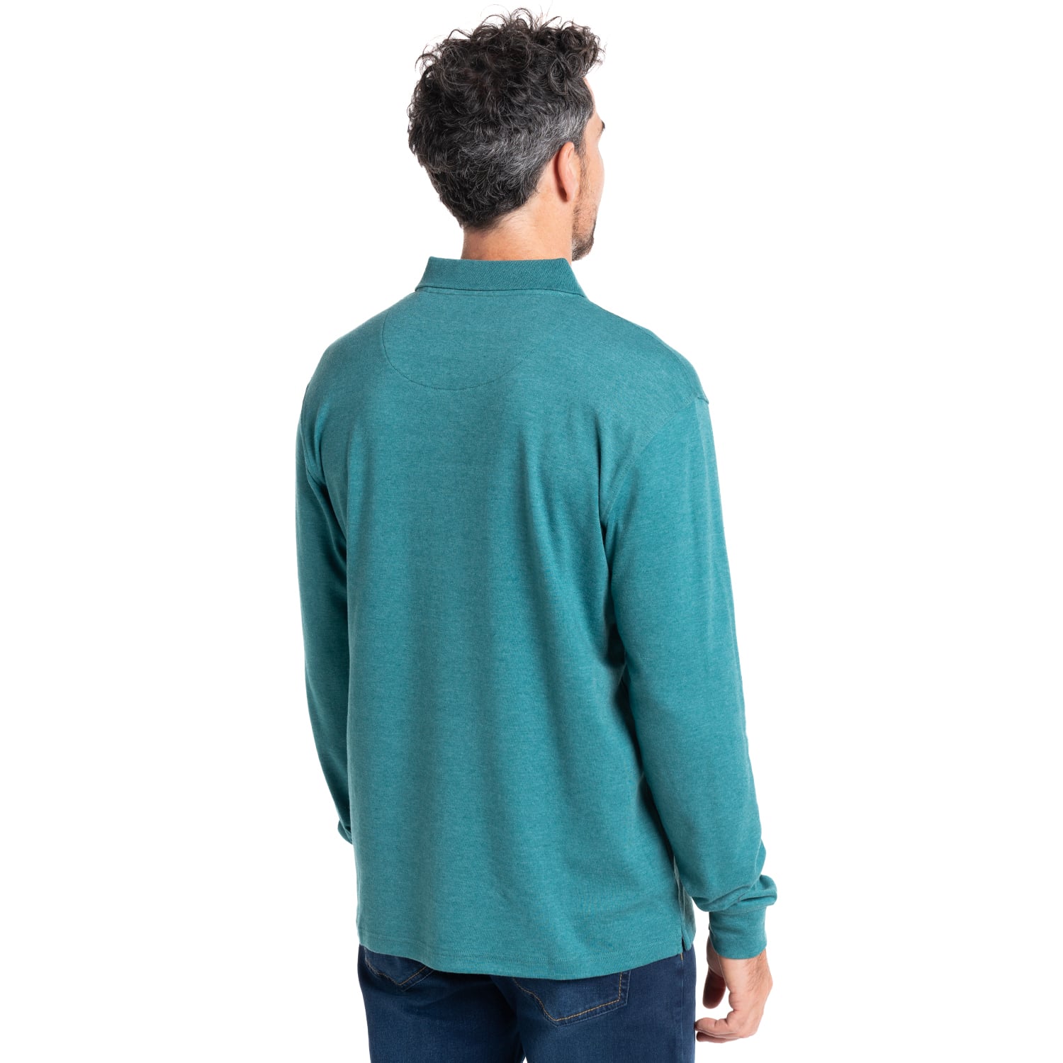 POLERA CUELLO CAMISEO | VERDE - 2