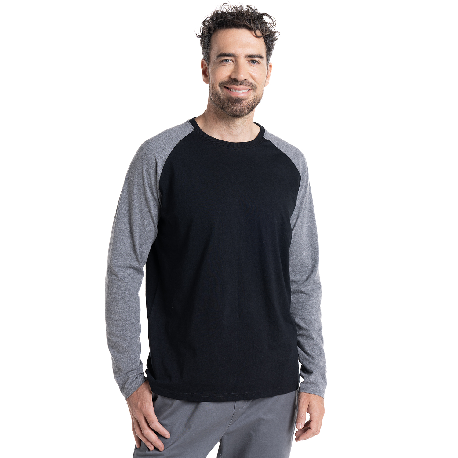 POLERA CUELLO REDONDO | EN COLOR NEGRO - 1