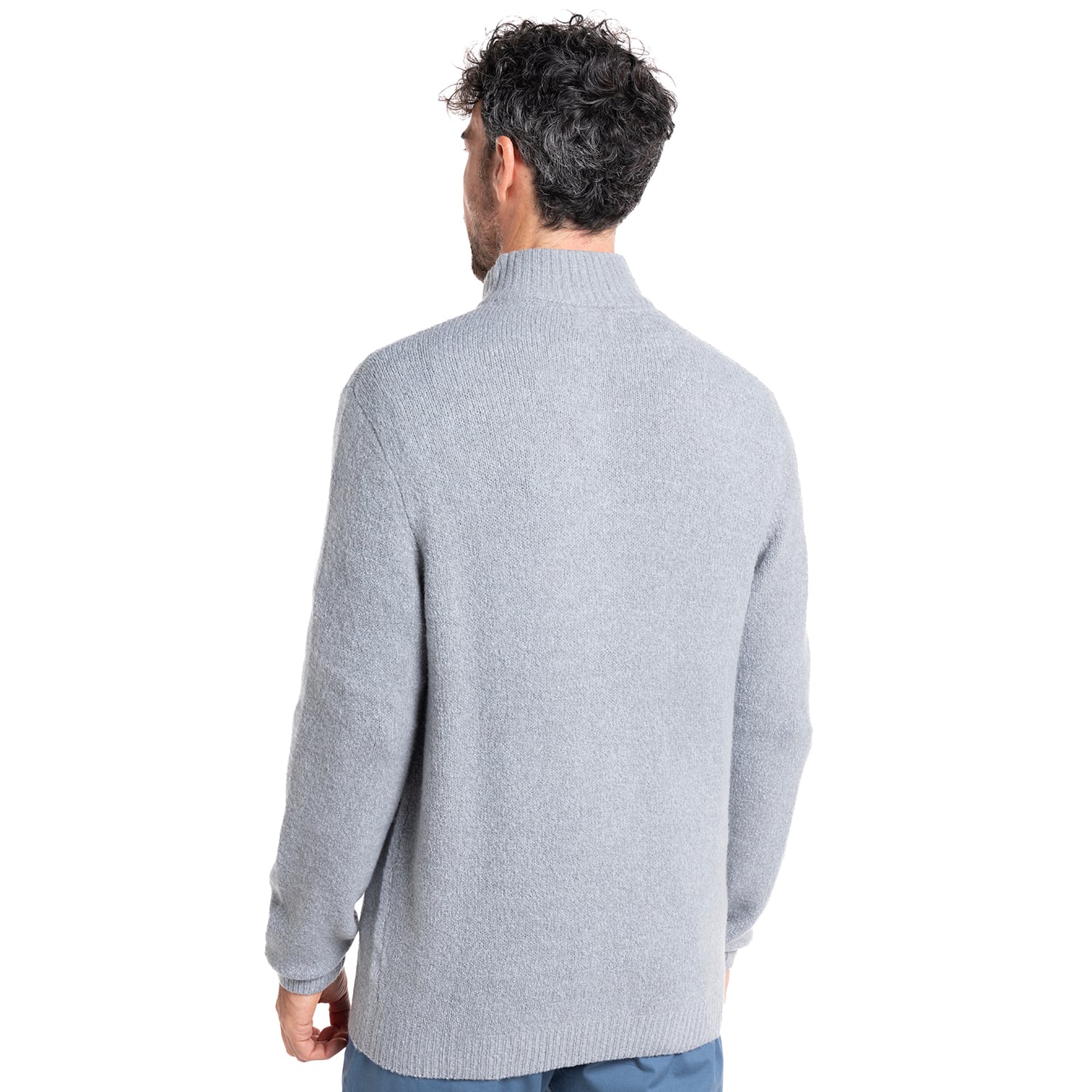 SWEATER FULL ZIPPER | GRIS - 2