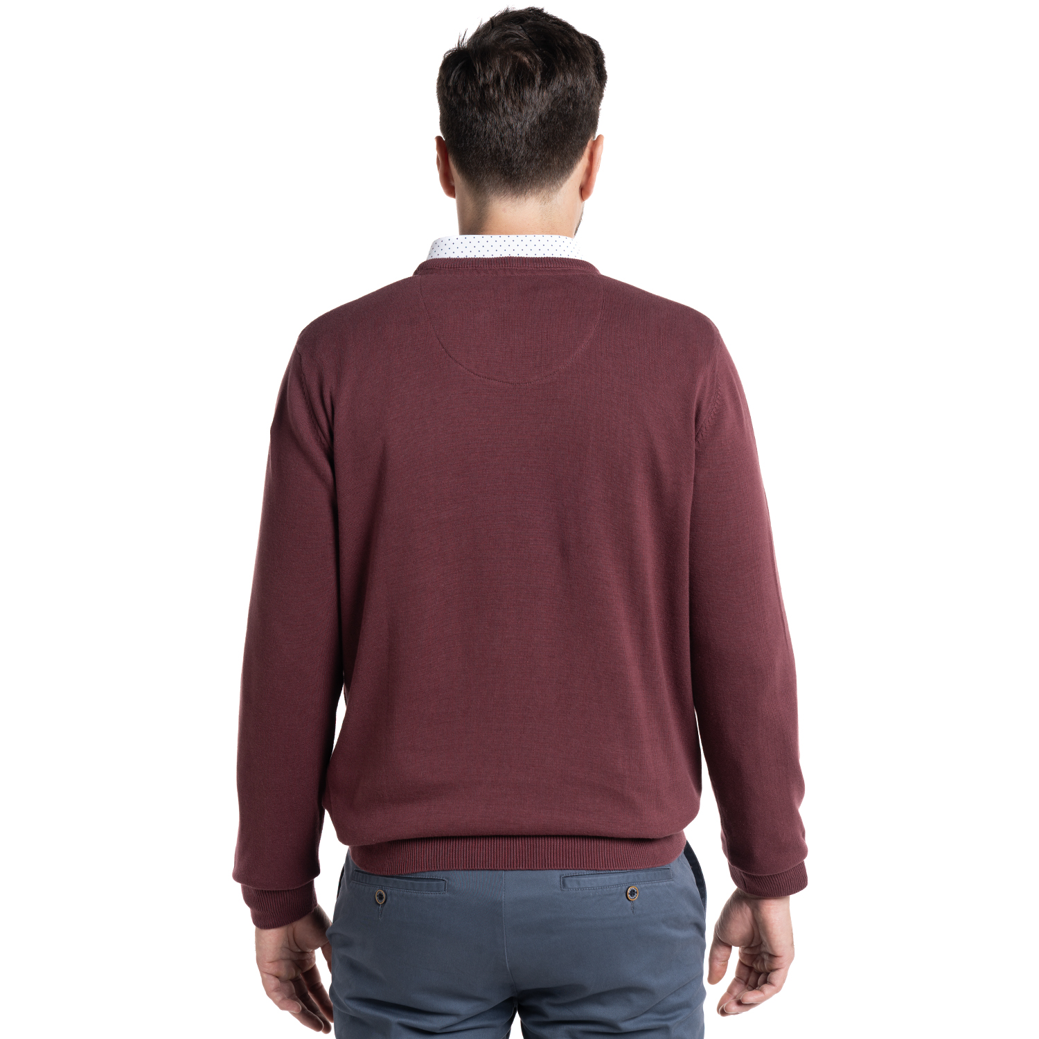 SWEATER HOMBRE CUELLO V VENECIA | BURDEO - 2
