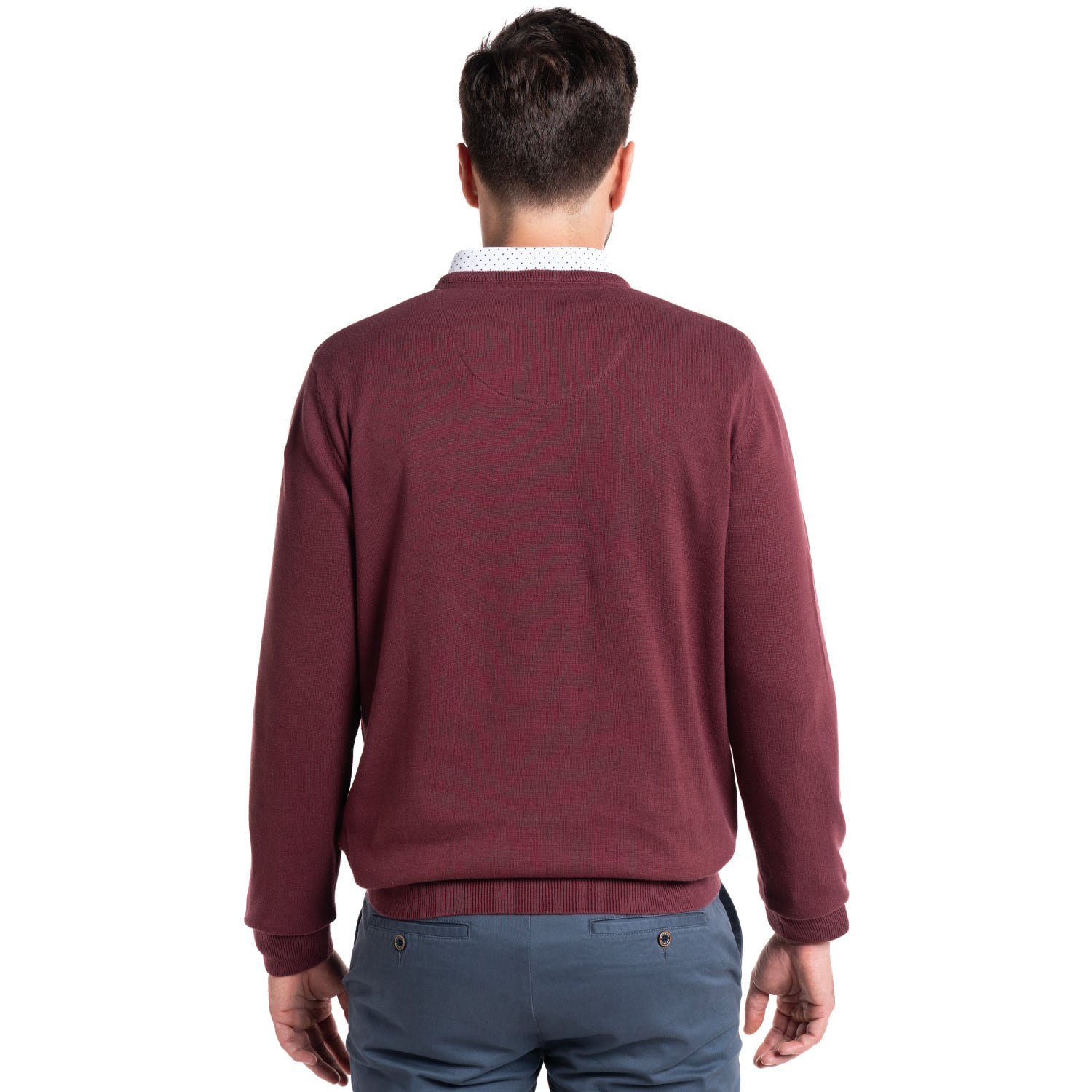SWEATER HOMBRE CUELLO V VENECIA | BURDEO - 2