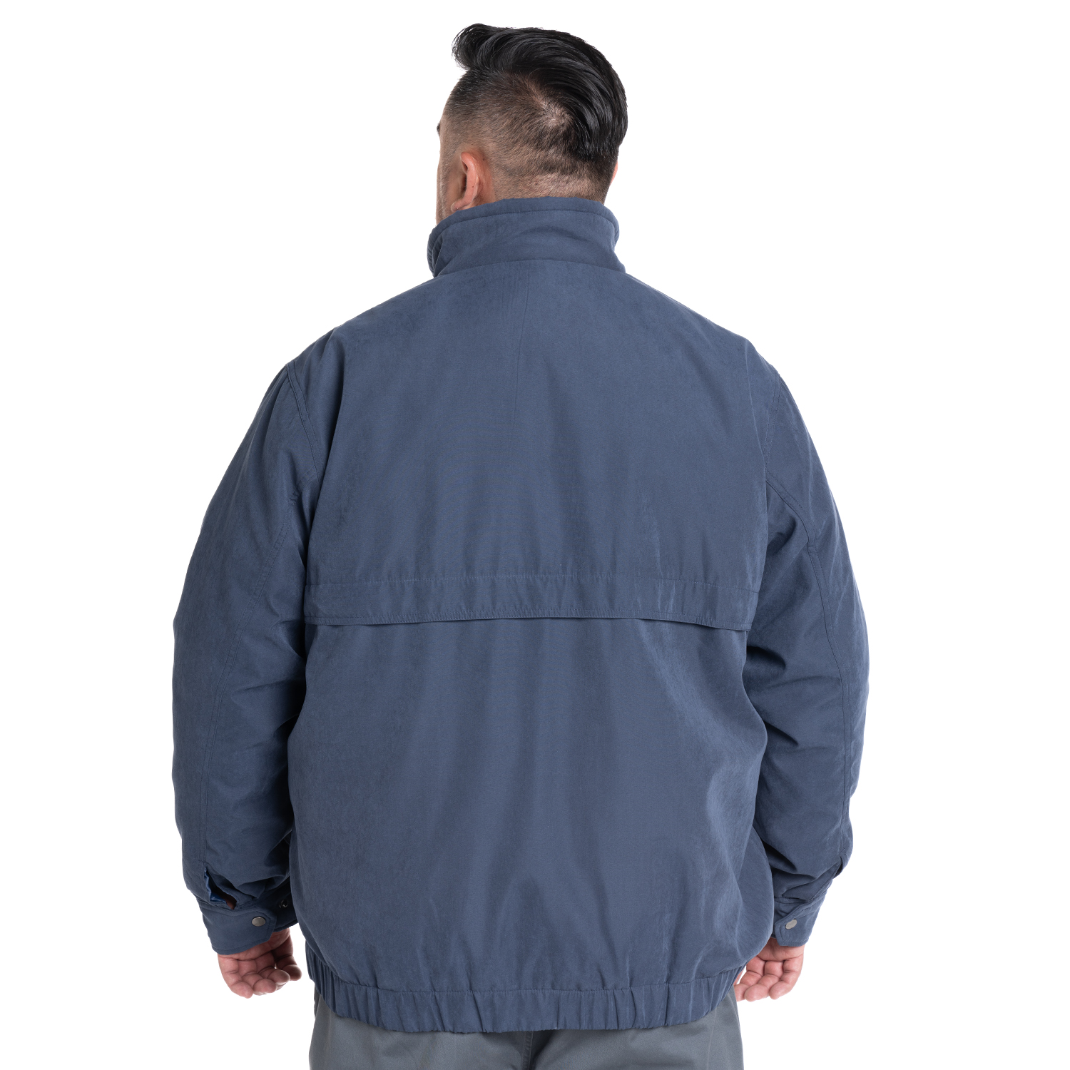 CHAQUETA MICROFIBRA | AZUL MARINO - 2