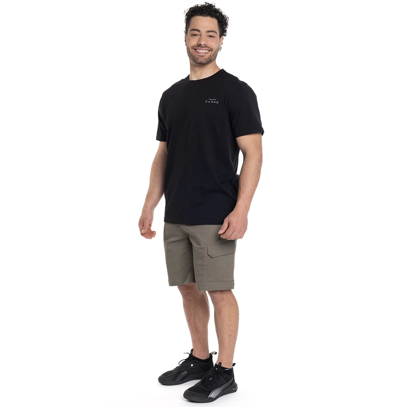 BERMUDA HOMBRE CARGO OUTDOOR EL CARBON | ARENA - 4