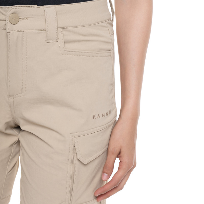 BERMUDAS MUJER MULTIBOLSILLO MAUCO | BEIGE - 3
