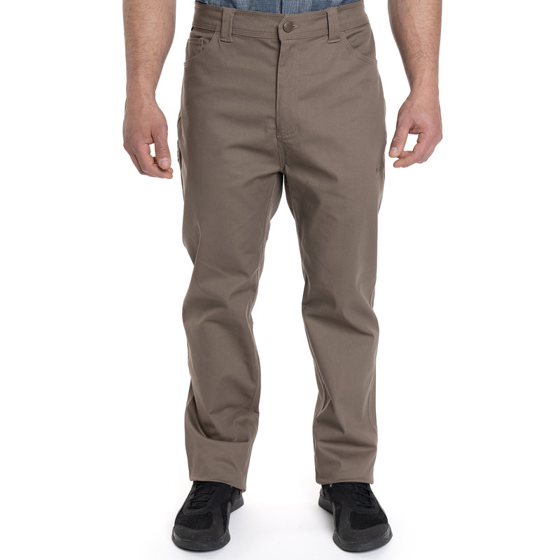 PANTALON HOMBRE OUTDOOR CON CINTURON CALAFATE | VERDE OSCURO - 5