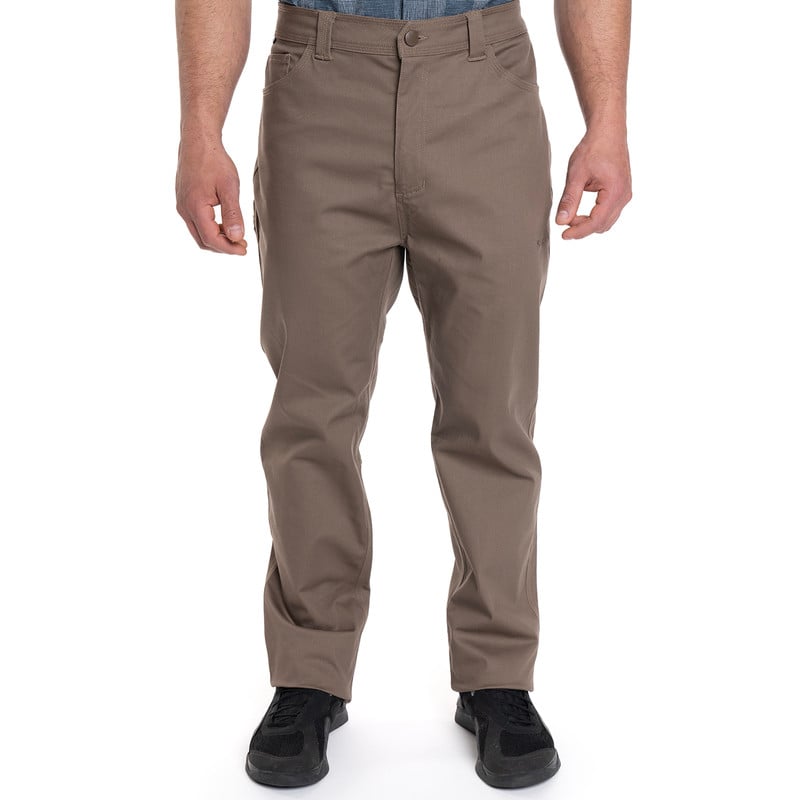 PANTALON HOMBRE OUTDOOR CON CINTURON CALAFATE | VERDE OSCURO - 5