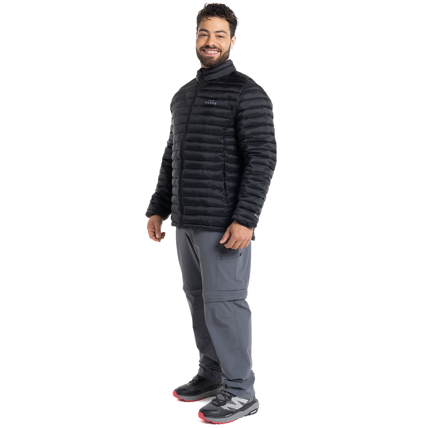 PARKA HOMBRE ACOLCHADA OUTDOOR RAHUE | NEGRO - 4