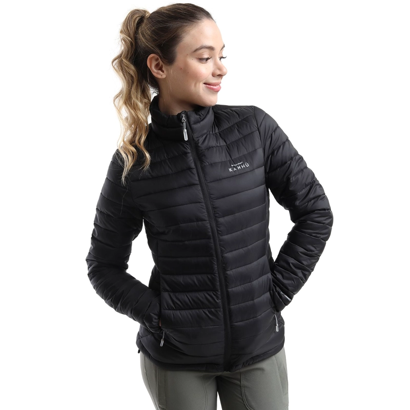 PARKA MUJER ACOLCHADA RAHUE | NEGRO - 1