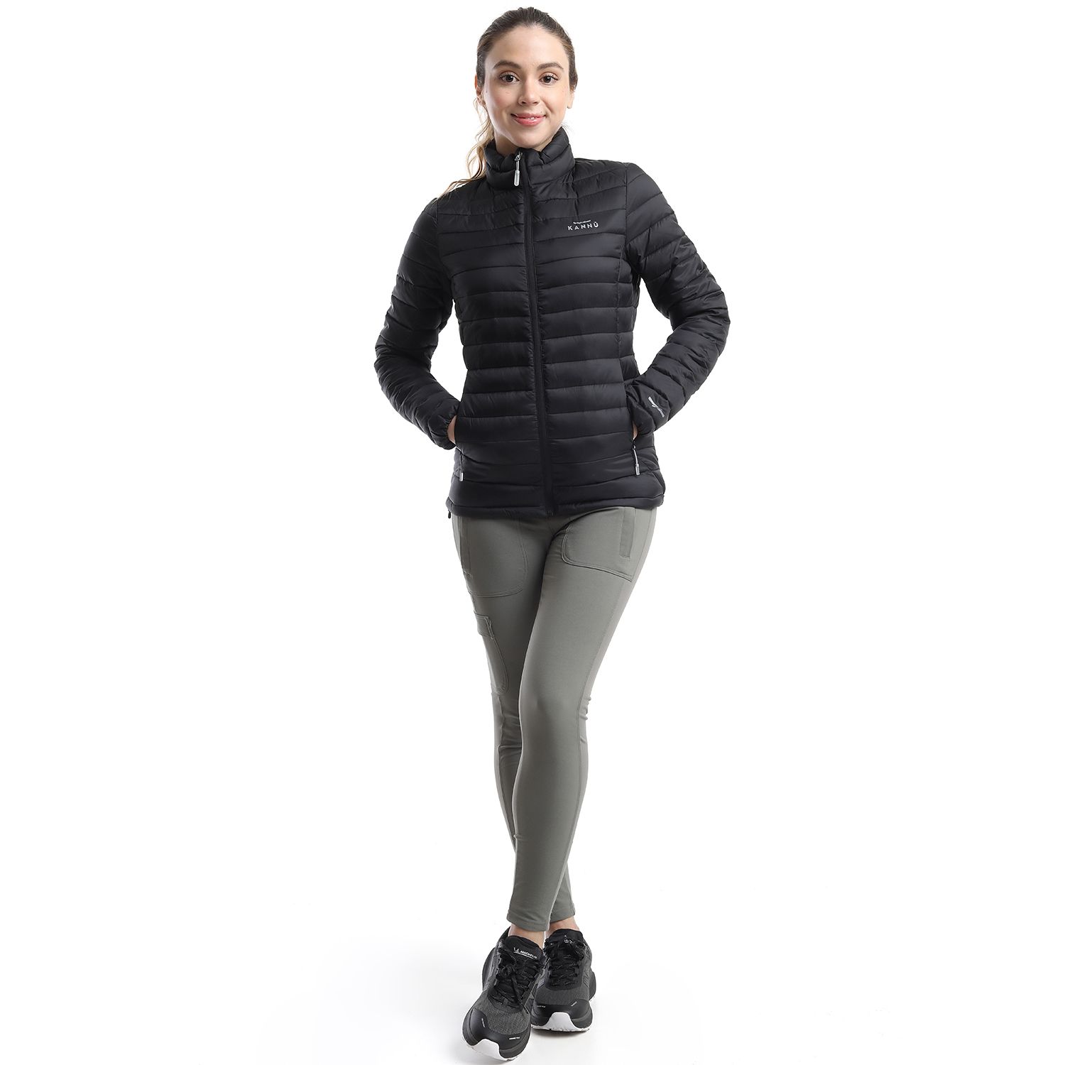 PARKA MUJER ACOLCHADA RAHUE | NEGRO - 4