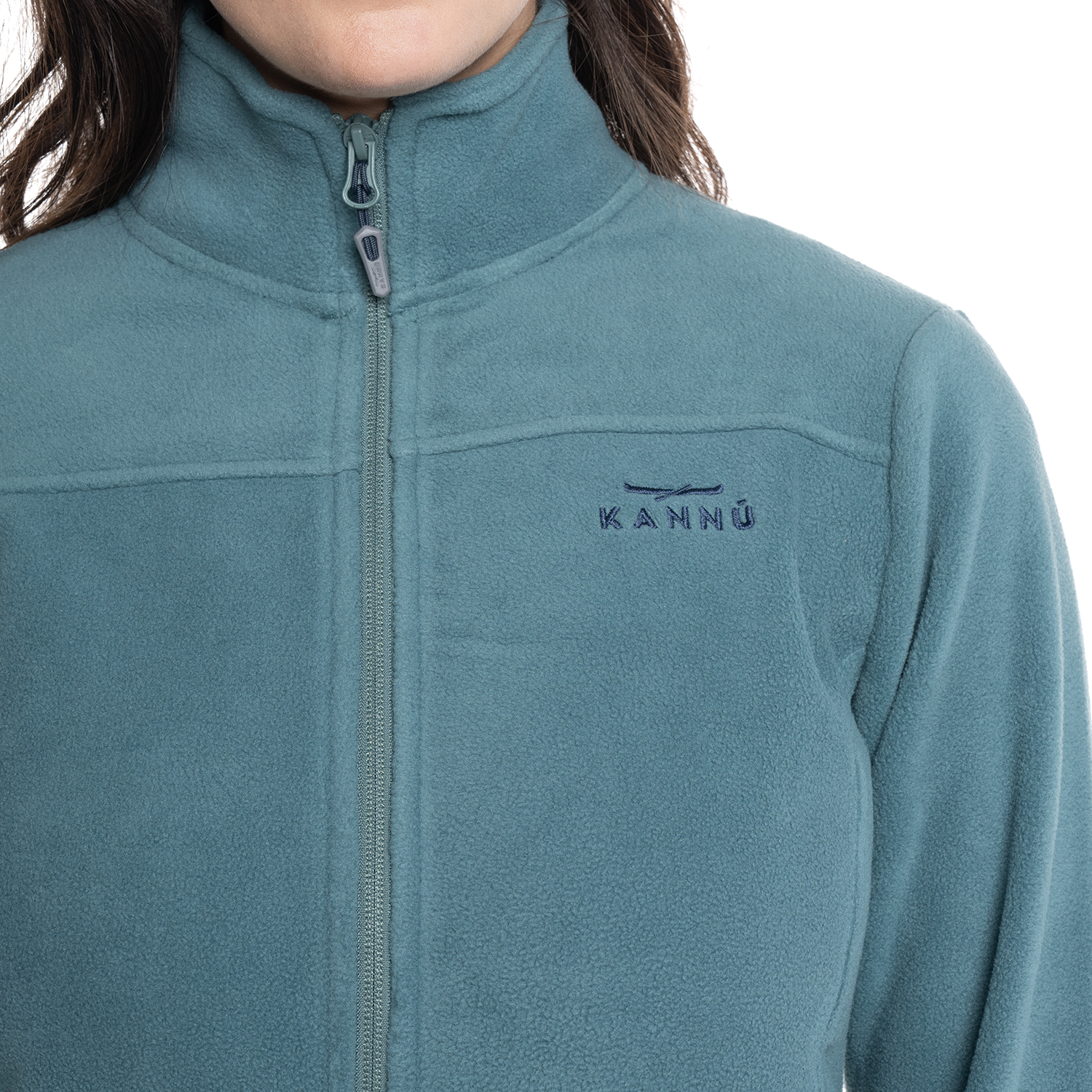 POLAR MUJER FLEECE TORRES DEL PAINE | VERDE PETROLEO - 3
