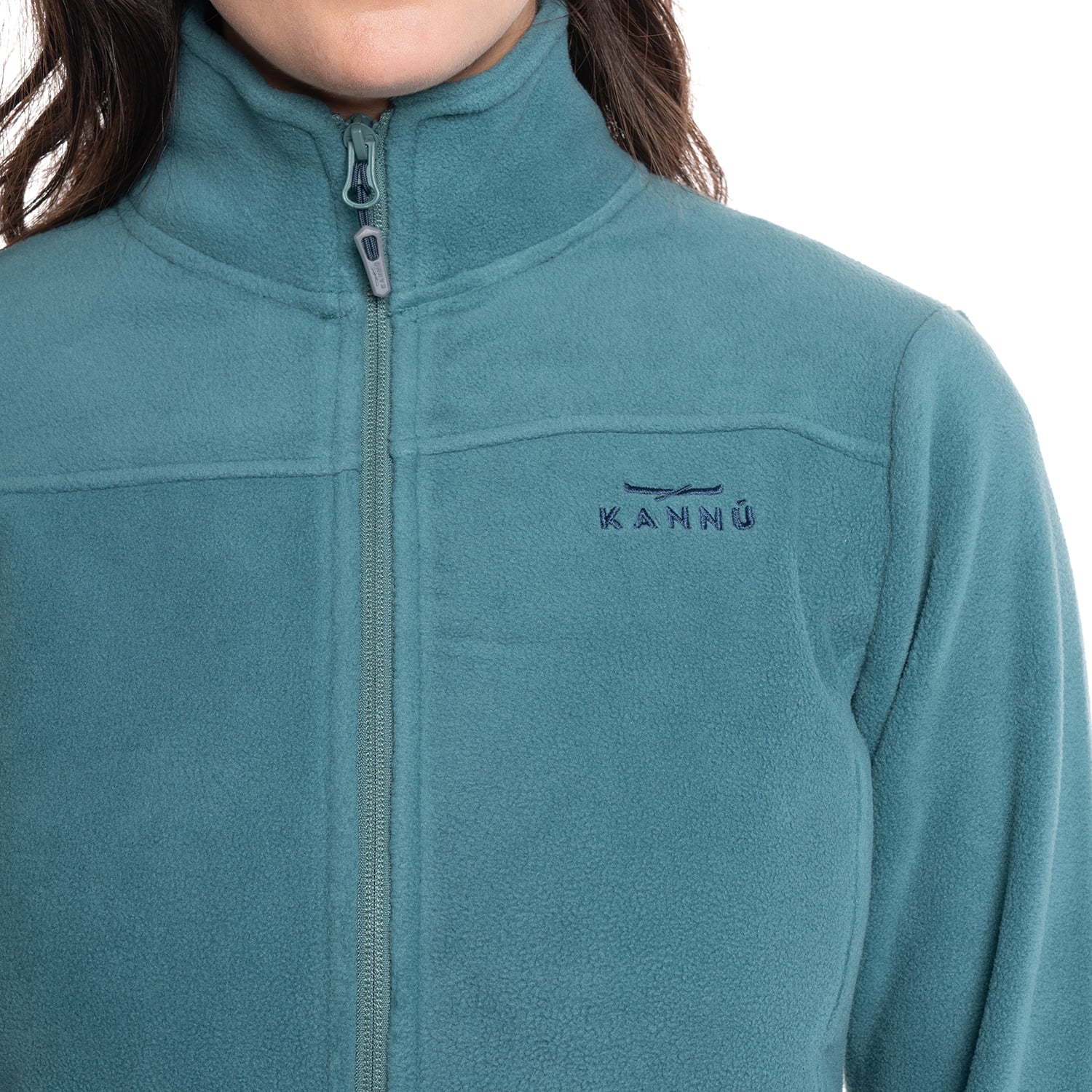 POLAR MUJER FLEECE TORRES DEL PAINE | VERDE PETROLEO - 3