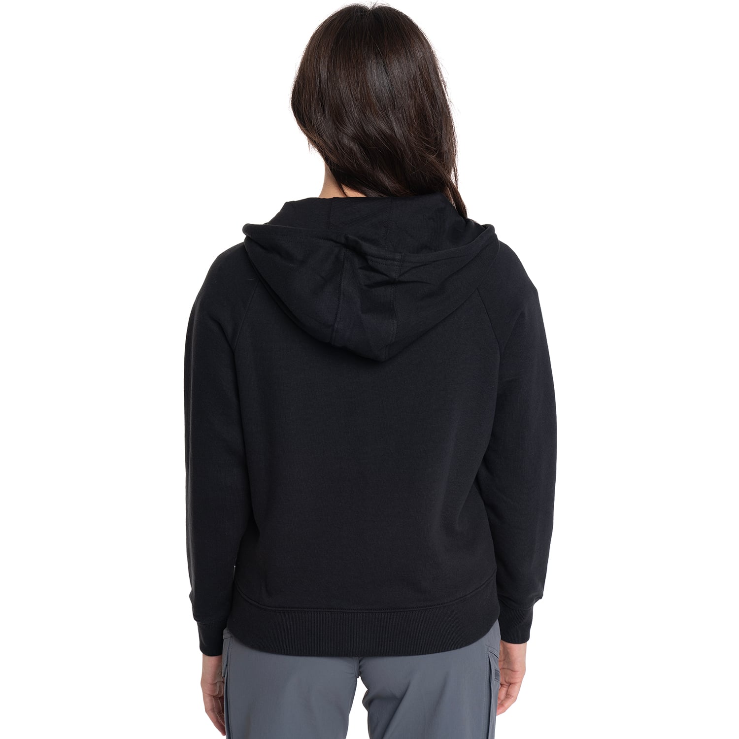 POLERON MUJER FULL ZIPPER COIGUE | NEGRO - 2