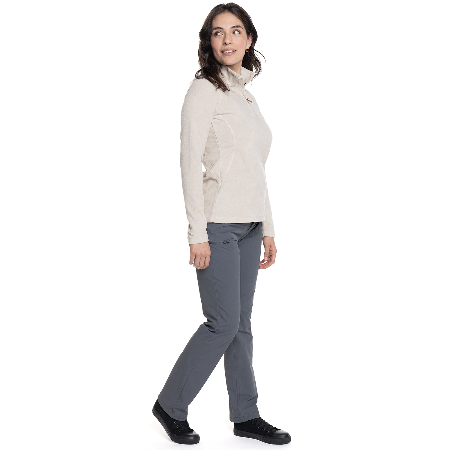 POLAR MUJER FLEECE VALLE DE LA LUNA | ARENA - 4