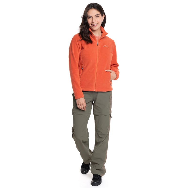 POLAR MUJER FLEECE TORRES DEL PAINE | TERRACOTA - 4