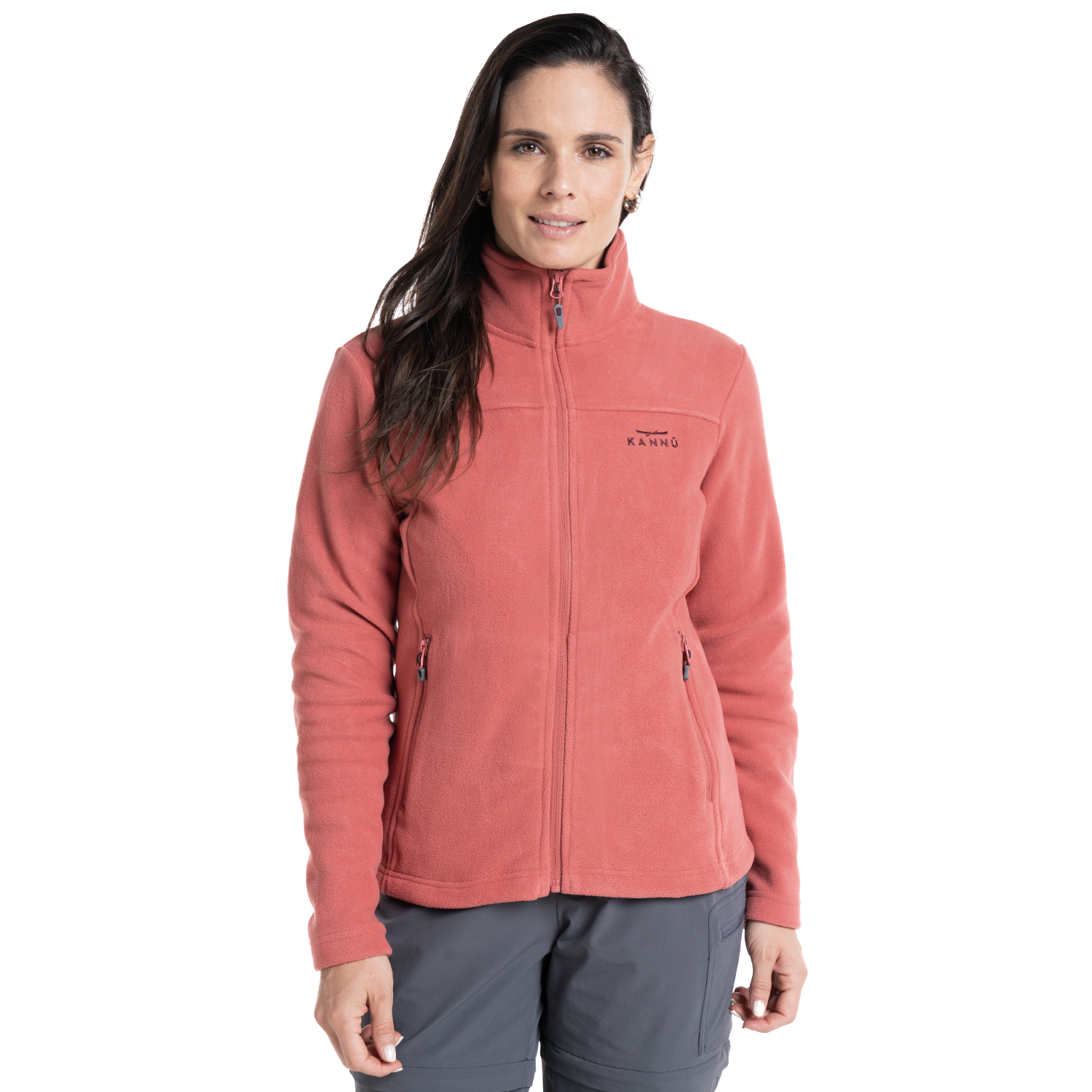POLAR MUJER FLEECE TORRES DEL PAINE | TERRACOTA - 5
