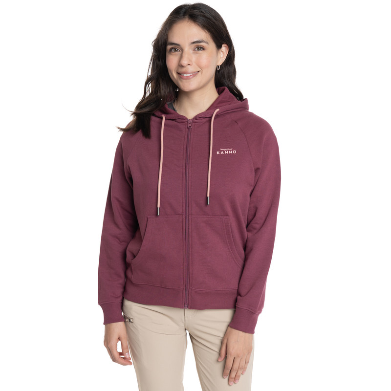 POLERON MUJER FULL ZIPPER COIGUE | BURDEO - 1