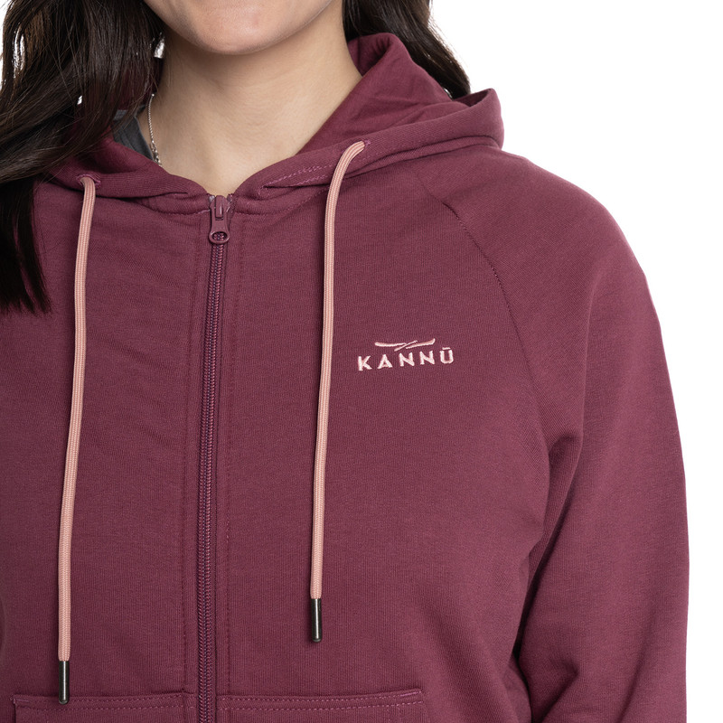POLERON MUJER FULL ZIPPER COIGUE | BURDEO - 3