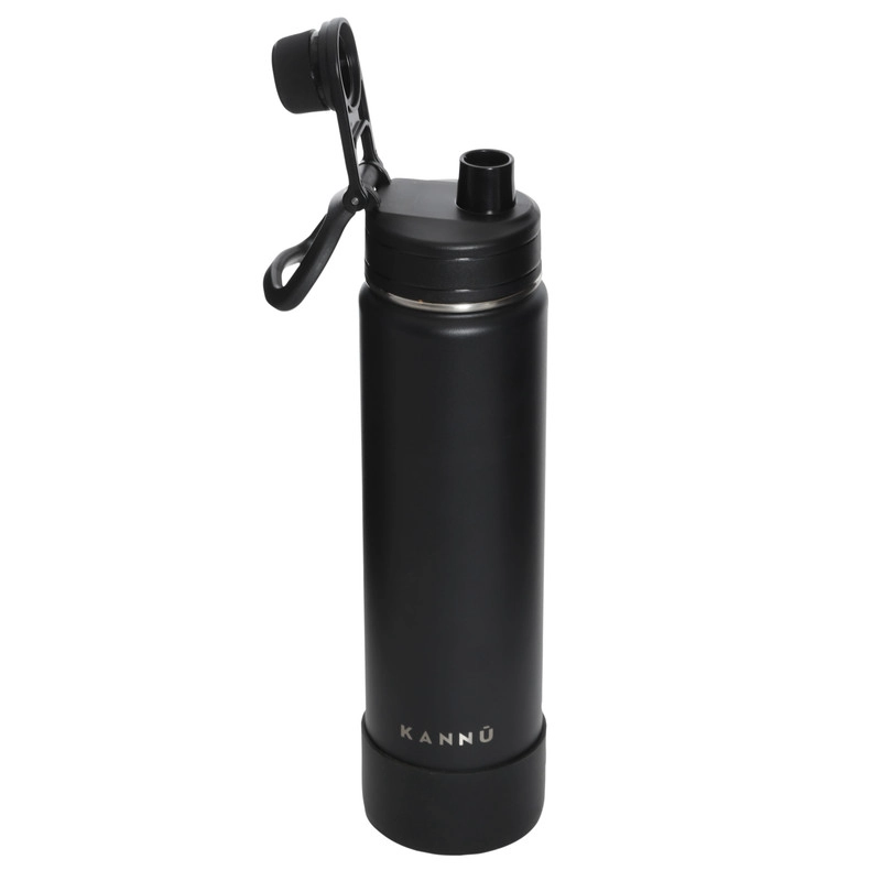 BOTELLA TE RMICA ACERO INOXIDABLE 750 ML | NEGRO - 2