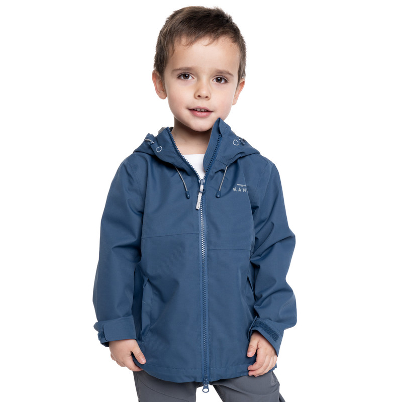 PARKA NIÑO IMPERMEABLE IMPEX PRO 10K MAIHUE | AZUL - 1