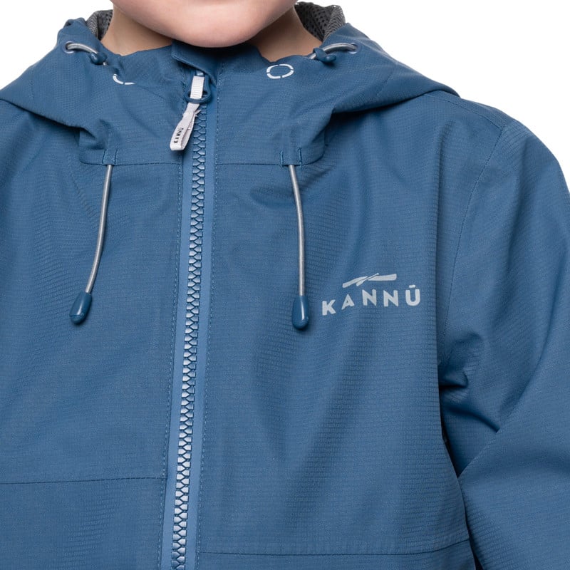 PARKA NIÑO IMPERMEABLE IMPEX PRO 10K MAIHUE | AZUL - 3