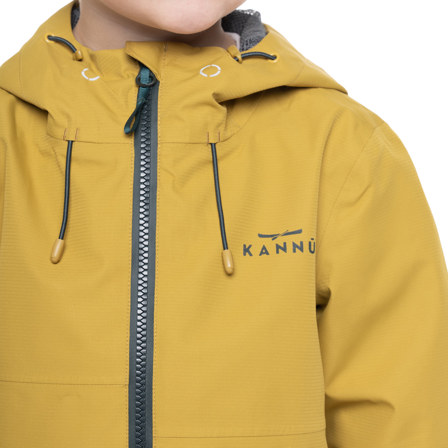 PARKA NIÑO IMPERMEABLE IMPEX PRO 10K MAIHUE | MOSTAZA - 3
